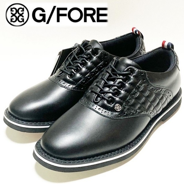 《G/FORE ジーフォア》箱付新品 定価41,800円 QULITED SADDLE ガリバンター ゴルフシューズ スパイクレス US9(26cm)S0746
