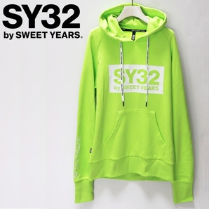 《SY32 by SWEET YEARS エスワイサーティトゥバイスウィートイヤーズ》新品 プルオーバーフーディ パーカー ユニセックス M S1790