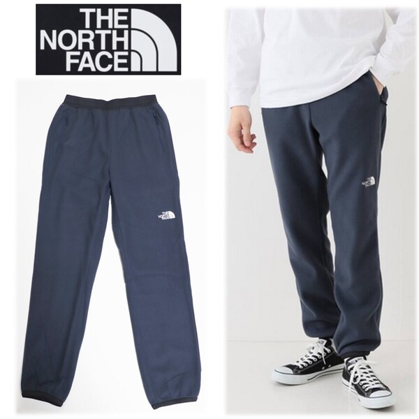 《THE NORTH FACE ザ ノースフェイス》新品 登山 アウトドア 軽量・優れた保温性 マイクロフリースパンツ ウエストゴム L(W78~86) S1171