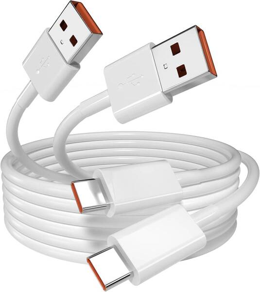 USB Type C ケーブル iPhone16 iPhone15 ケーブル 3A急速充電 USB-C & USB-A 1M 2本セット