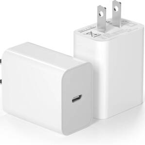 iPhone 充電器 2個セット USB 充電器 タイプc 20W PD 急速充電