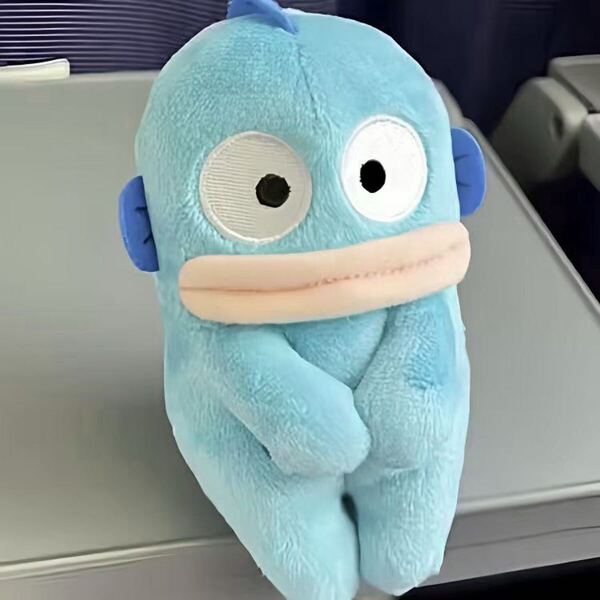 キャラクター まちぼうけ ハンギョドン ぬいぐるみ キーホルダー
