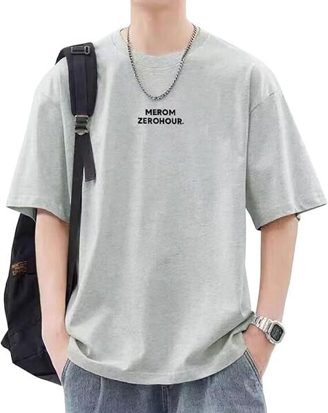 tシャツ 半袖 メンズ 夏 綿 おしゃれ 無地 L