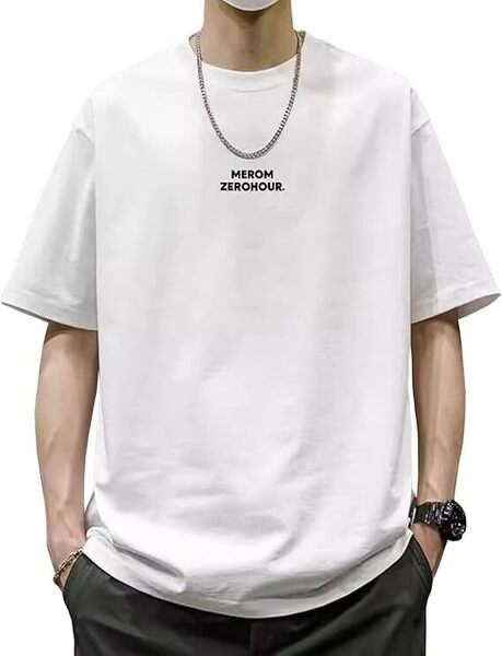 tシャツ 半袖 メンズ 夏 綿 おしゃれ 無地 3XL