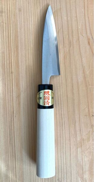 堺國清 刺身包丁 大阪 堺 柳刃包丁 ペティナイフ 薄刃包丁 安来鋼 手造り 本職用 源金吉