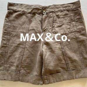 【MAX&Co.】マックス アンド コー ショートパンツ ハーフパンツ サイズ42 レディース 短パン リゾート