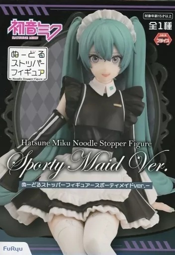 新品未開封 フリュー ぬーどるストッパーフィギュア 初音ミク スポーティメイドver.