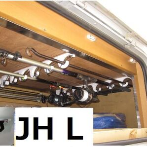 ワンタッチ JフックL (3W)【2ペア】for 釣り ロッドホルダー キャンピングカー他