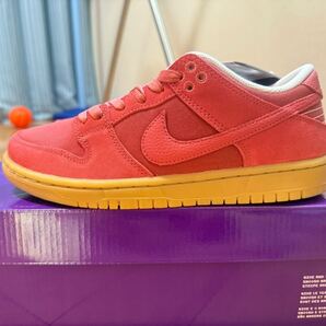送料無料 新品未使用 Nike SB Dunk Low PRO PRM Adobe ナイキ SB ダンクロー アドビ メンズスニーカー24.5cm 国内正規品 赤系色
