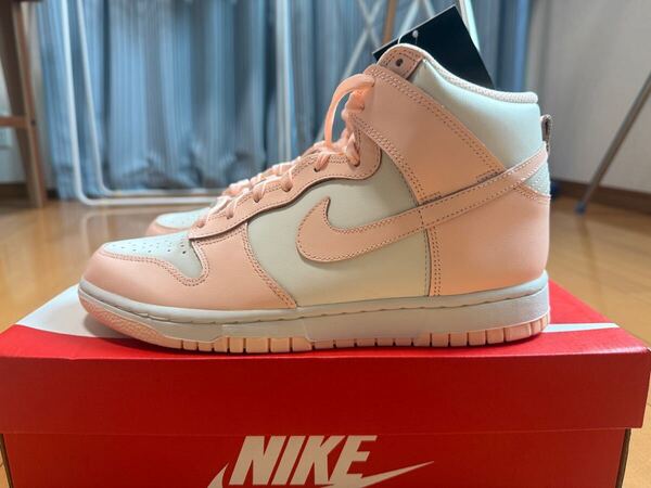 送料無料 新品未使用 NIKE Women's DUNK HIGH CRIMSON TINT ナイキ ウィメンズ ダンク ハイ クリムゾンティント26cm 国内正規品