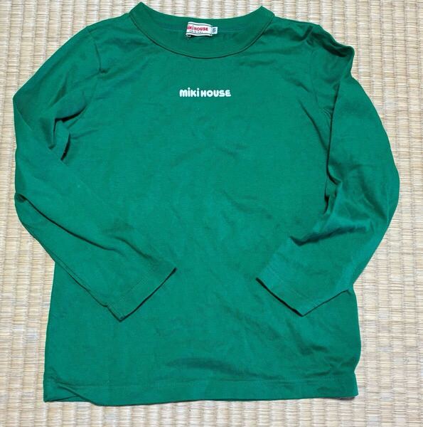 中古☆ミキハウス ロンT 長袖 120