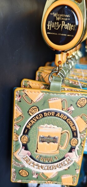 USJ ハリーポッター バタービール パスケース