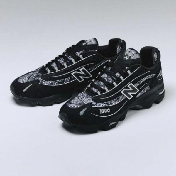 【26.5㎝】atmos × New Balance 1000 bandhnu/Black Paisley アトモス × ニューバランス1000 バンダナ ブラック ペイズリー