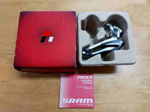 新品未使用 RED 直付 機械式 フロントディレイラー 2×10S SRAM RED スラム レッド