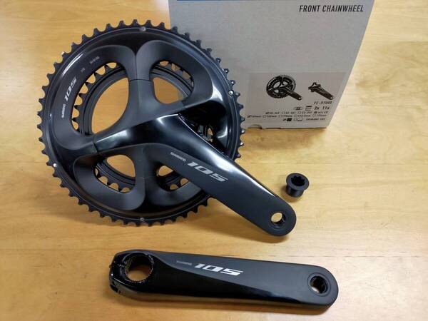 新品未使用 FC-R7000 160mm 50-34T ブラック 2×11S シマノ SHIMANO 105