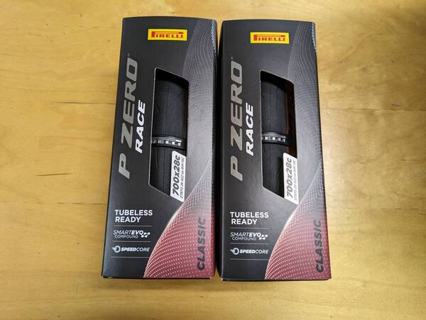 2本セット P ZERO RACE SPEED CORE CLASSIC TLR 28C リコール対策品 TUBELESS READY チューブレス PIRELLI ピレリ スピードコア