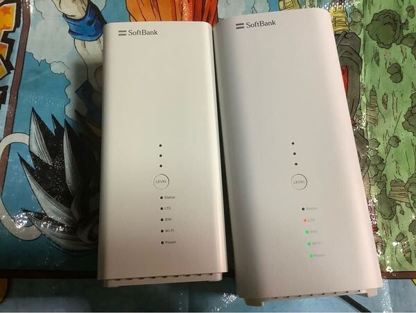 ソフトバンク SoftBank Air Huawey Wi-Fi ホームルーター B610s-77a B610h-71a 2台セット