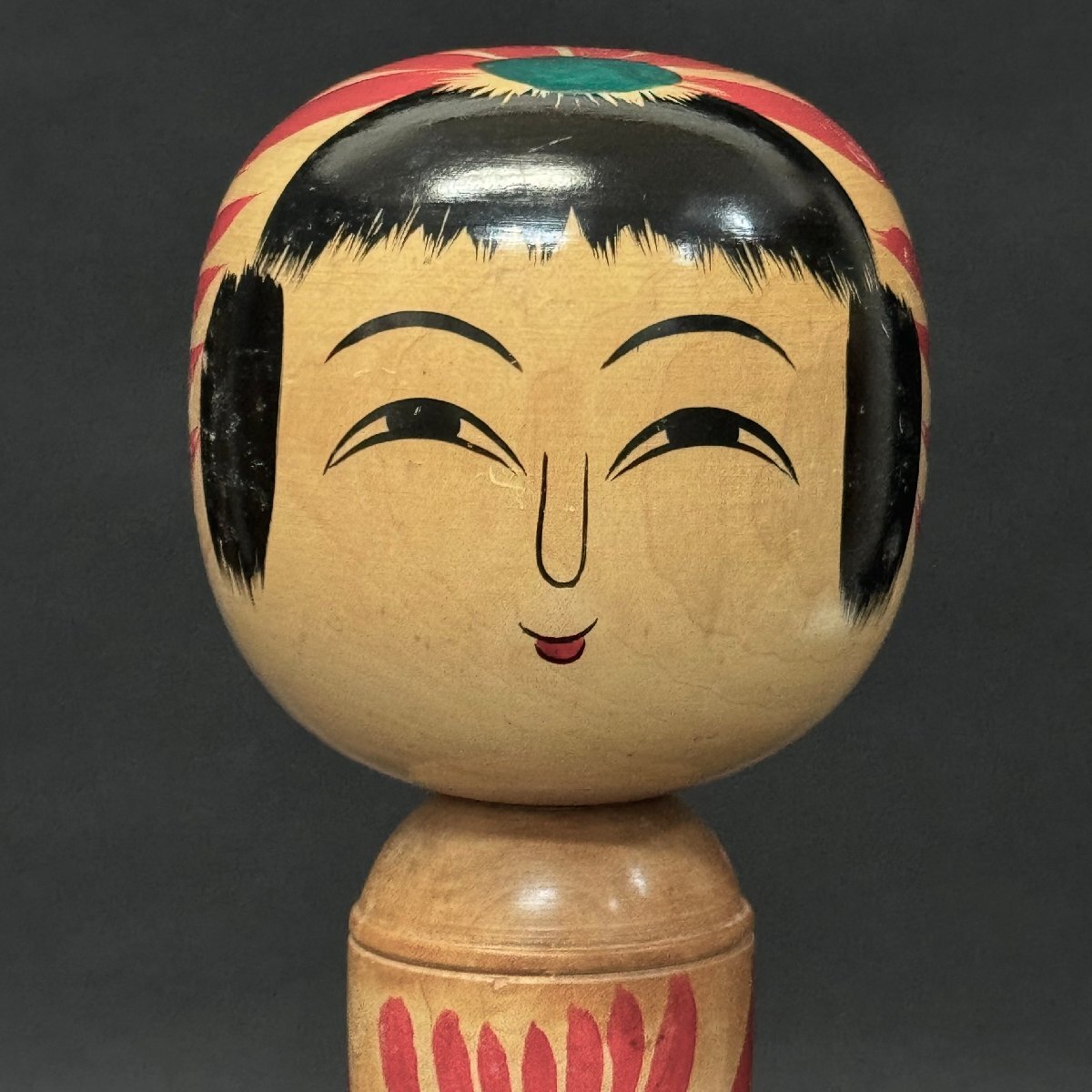 伝統こけし　佐藤己之助作　こけし　アンティーク 佐藤巳之助 作 肘折系 こけし - メルカリ