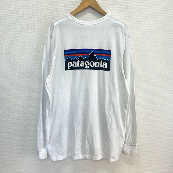 patagonia パタゴニア 39161FA19 19AW Long Sleeved P-6 Logo Responsibili Tee バックロゴ 長袖 Tシャツ ロンT カットソー XL 10126100