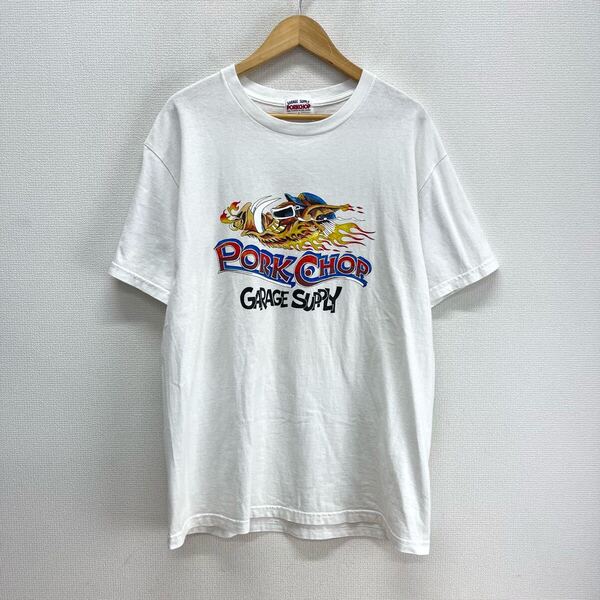 PORKCHOP GARAGE SUPPLY ポークチョップガレージサプライ WILD PORK TEE ワイルドポーク Tシャツ 半袖 プリント L 10126239