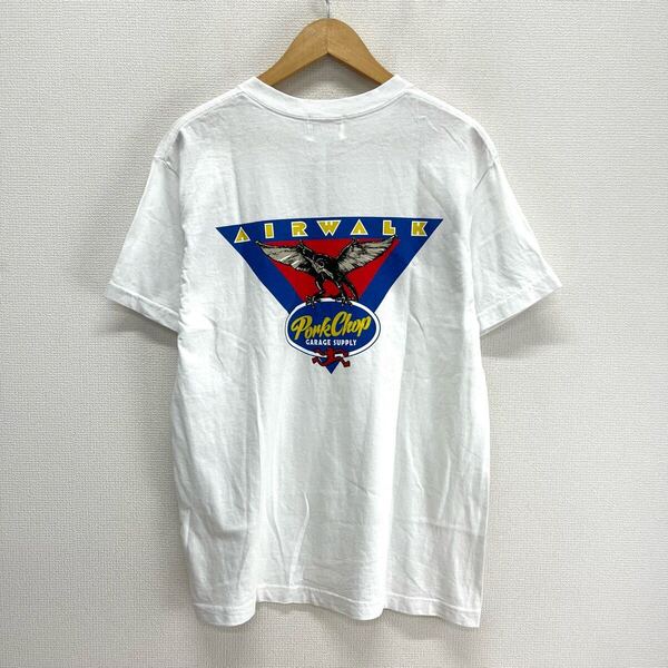 未使用 PORKCHOP GARAGE SUPPLY ポークチョップガレージサプライ AP2024007 24SS AIRWALK AP TRIANGLE TEE ロゴ 半袖Tシャツ M 10126240