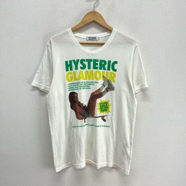 HYSTERIC GLAMOUR ヒステリックグラマー 0251CT07 15SS Skate Board Girl 半袖 Tシャツ プリント M 10126272