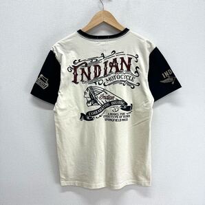 INDIAN MOTOCYCLE インディアンモトサイクル ポケットTシャツ 半袖 ロゴ 刺繍 プリント M 10126214