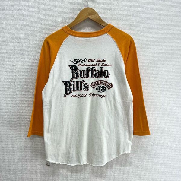 THE FLAT HEAD フラットヘッド ラグラン Tシャツ 7分丈 プリント 38 10126238