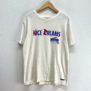 A HOPE HEMP アホープヘンプ 半袖 Tシャツ プリント ヘンプ コットン M 10126114