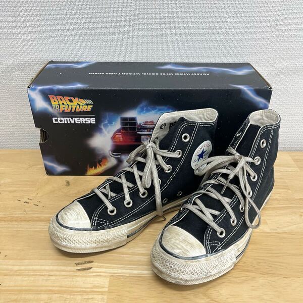 CONVERSE コンバース 1SE155 ALL STAR US MT HI BACKTOTHEFUTURE バックトゥザフューチャー ハイカット スニーカー 汚れ加工 23.5 10125908
