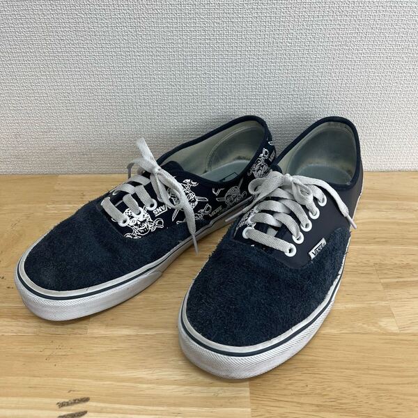 VANS × BILLY'S ヴァンズ ビリーズ 500714 10TH ANNIVERSARY 10周年 パイレーツ柄 AUTHENTIC スニーカー シューズ スエード 27cm 10125678