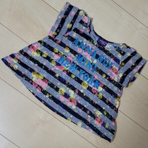 ANNA SUI mini トップス チュニック 花柄 90