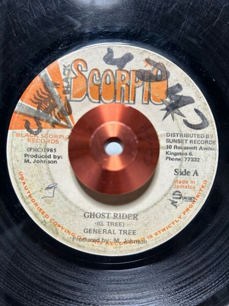 Ghost Rider / General Tree レゲエレコード