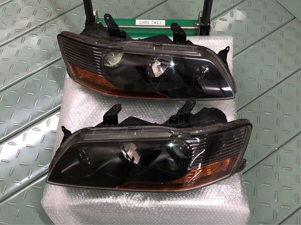 CT9A ランサーエボリューション 8MRルック 純正 加工 インナーブラック HID ヘッドライト 左右セット 右左 STANLEY P1836 LANCER Evolution