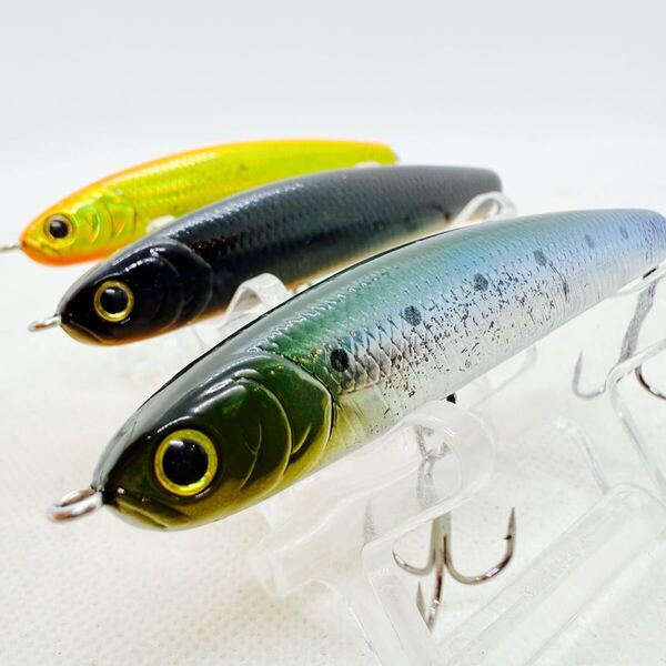 送料無料『ラッキークラフト ワンダー 80 3個セット』LUCKY CRAFT WANDER CVカスタム シンキング ペンシル シーバス