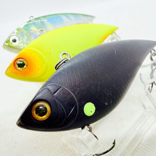 送料無料『ダイワ TDバイブレーション 107S 3個セット』DAIWA T.D. VIBRATION シンキング TDバイブ 74mm