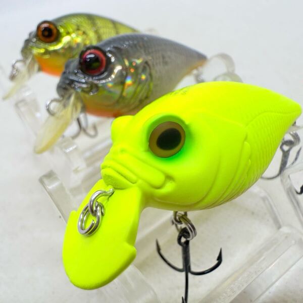 送料無料・美品『メガバス SR-X グリフォン 3個セット 人気カラー』MEGABASS GRIFFON クランク クランクベイト バス釣り ルアー セット