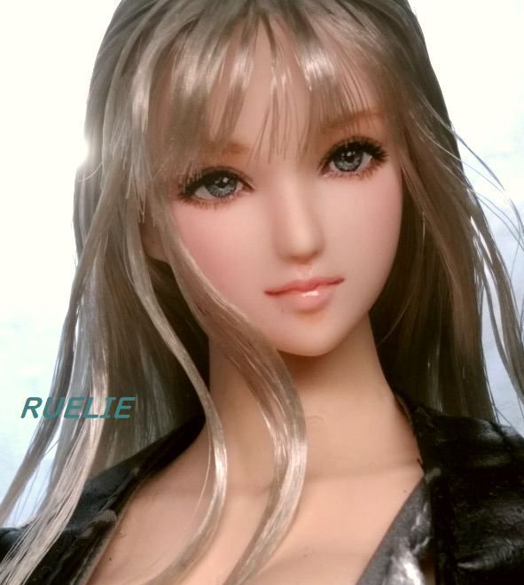 ☆1/6カスタムヘッド『薫』☆ Yahoo!オークション -「1/6 カスタムヘッド」(人形