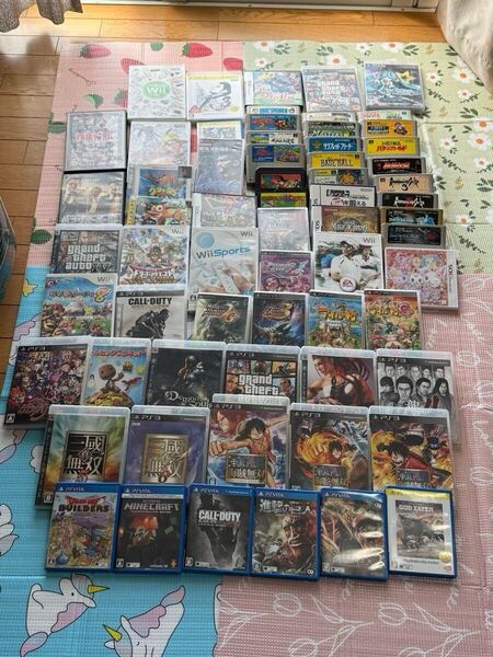 ゲームソフト テレビゲーム ソフト おまとめ PSP用/ニンテンドーWii用/ニンテンドーDS用/他PS3.ファミコン、スーファミ3DS.PSVITA セット