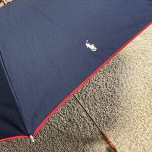 送料無料 新品 ラルフローレン レディース 日傘 ネイビー 婦人 晴雨兼用 長傘 POLO RALPH LAUREN