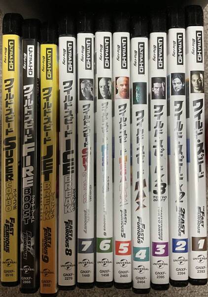 ◆ワイルド・スピード/フルセット◆全11作◆ブルーレイ 各1枚組◆