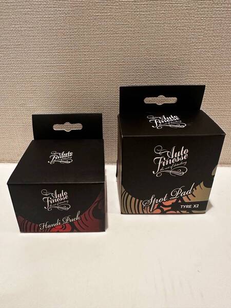 Auto Finesse オートフィネス ハンディパックアプリケーター+タイヤスポットパッド2個入り ①