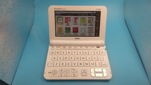 K3456 実践英語モデル CASIO EX-word XD-K9800 電子辞書 カシオ エクスワード / 動作品 現状品 送料無料