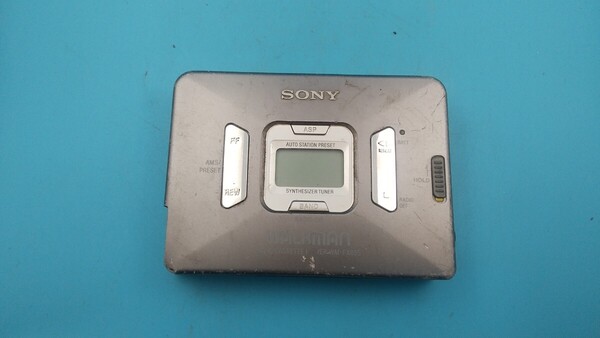 K3474 SONY WALKMAN WM-FX855 カセットプレーヤー /ソニー/通電不可 現状品 送料無料 JUNK