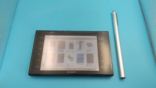 K3590 SHARP Brain PW-GX500 学習ツール 電子辞書 シャープ / 動作品 現状品 送料無料