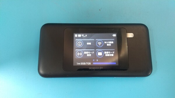 K3740 UQ WiMAX 2+ Speed Wi-Fi NEXT W06 モバイルWi-Fiルーター 簡易動作確認&初期化OK 現状品 送料無料