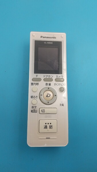 K3438 Panasonic VL-W600 ワイヤレスモニター子機 ドアホン /パナソニック 動作未確認 現状品 JUNK 送料無料