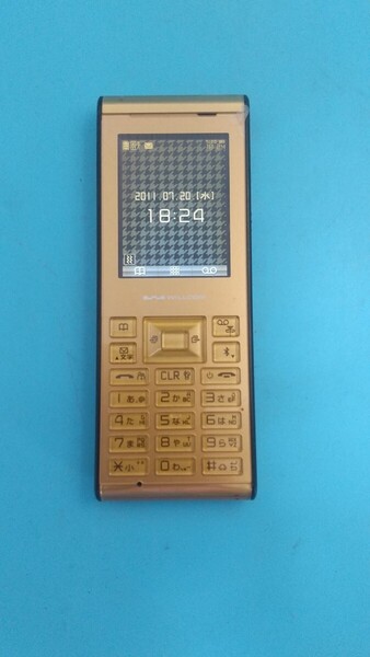K3687 Y!mobile WILLCOM SOCIUS WX01S セイコー PHS簡易動作確認&簡易清掃&初期化OK 送料無料 現状品 一応JUNK Bluetooth 子機