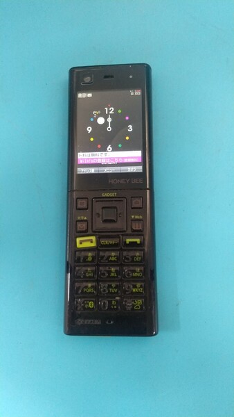 K3726 Y!mobile WILLCOM WX07K KYOCERA PHS 京セラ 簡易動作確認&簡易清掃&初期化OK 送料無料 現状品 一応JUNK Bluetooth 子機