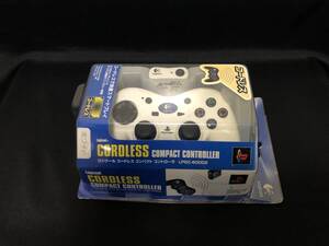 PS2 プレイステーション2 ★ ロジクール コードレス コンパクト コントローラ ホワイト LPGC-60002 G-X2D11 Logicool ワイヤレス
